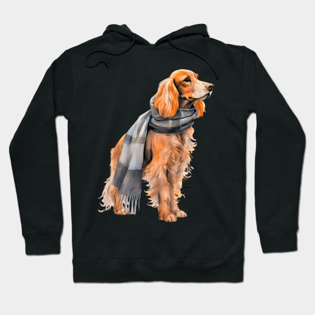 Winter dog Hoodie by piscoletters